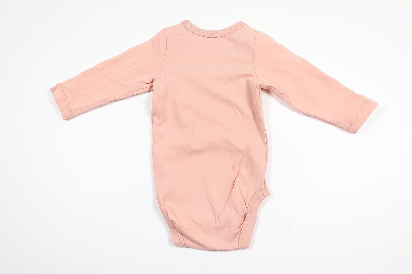 Lyserød langærmet bodysuit fra Lindex i størrelse 56