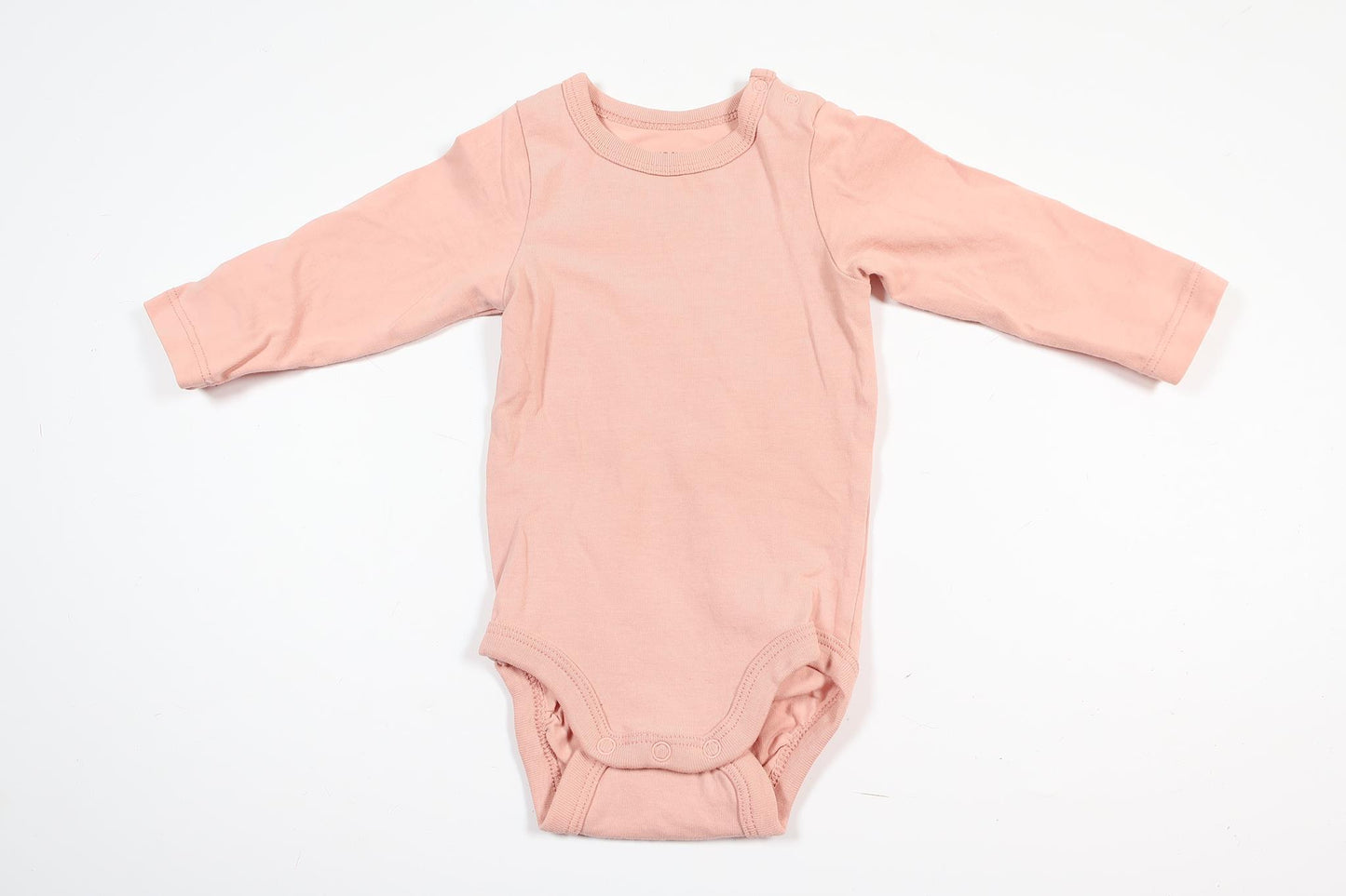 Lyserød langærmet bodysuit fra Lindex i størrelse 56