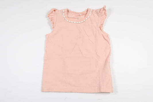 Lyserød tanktop fra Name It i størrelse 68