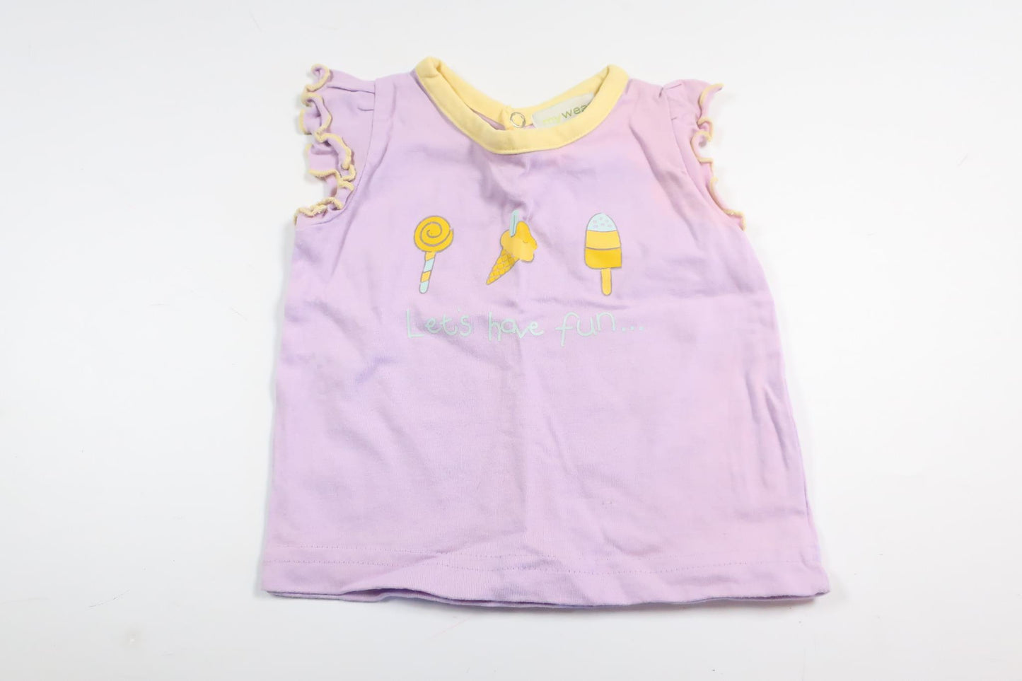 Lilla tanktop fra My Wear i størrelse 50/56