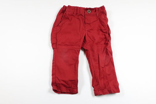 Chinos fra H&M - Størrelse 68 - Bordeauxrød