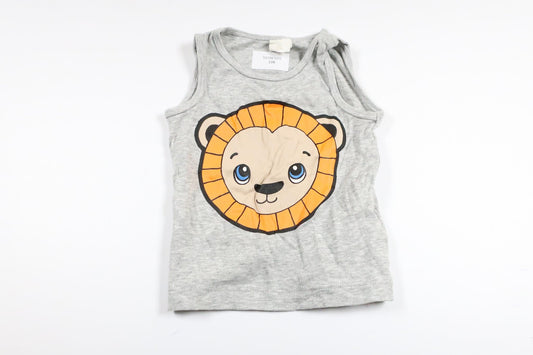 Tanktop fra H&M - Størrelse 62 - Grå