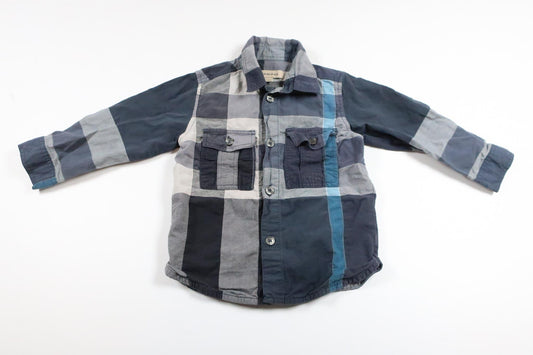 Skjorte fra Burberry - Størrelse 80 - Blå