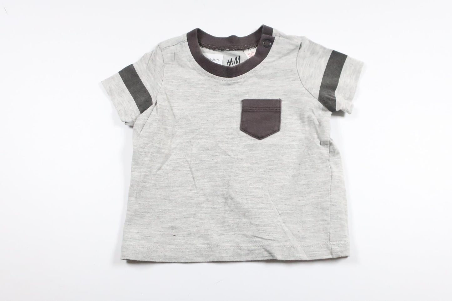 T-shirt fra H&M - Størrelse 56 - Grå