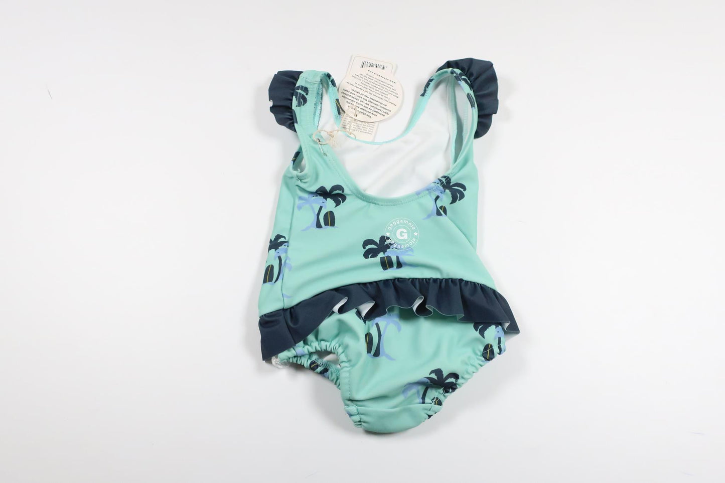 Badedragt med UV-beskyttelse fra Geggamoja - Størrelse 62/68 - Blå