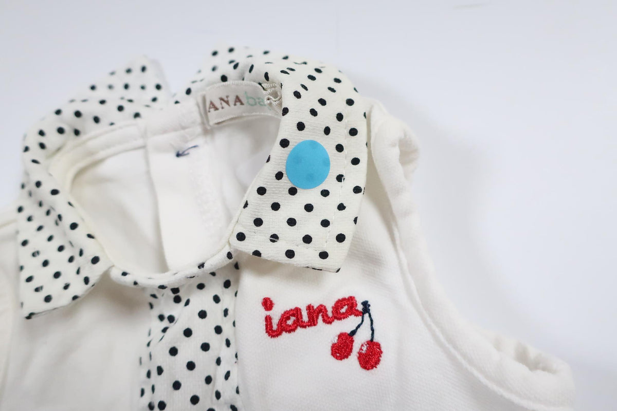 Kjole fra Iana Baby - Størrelse 50/56 - Hvid