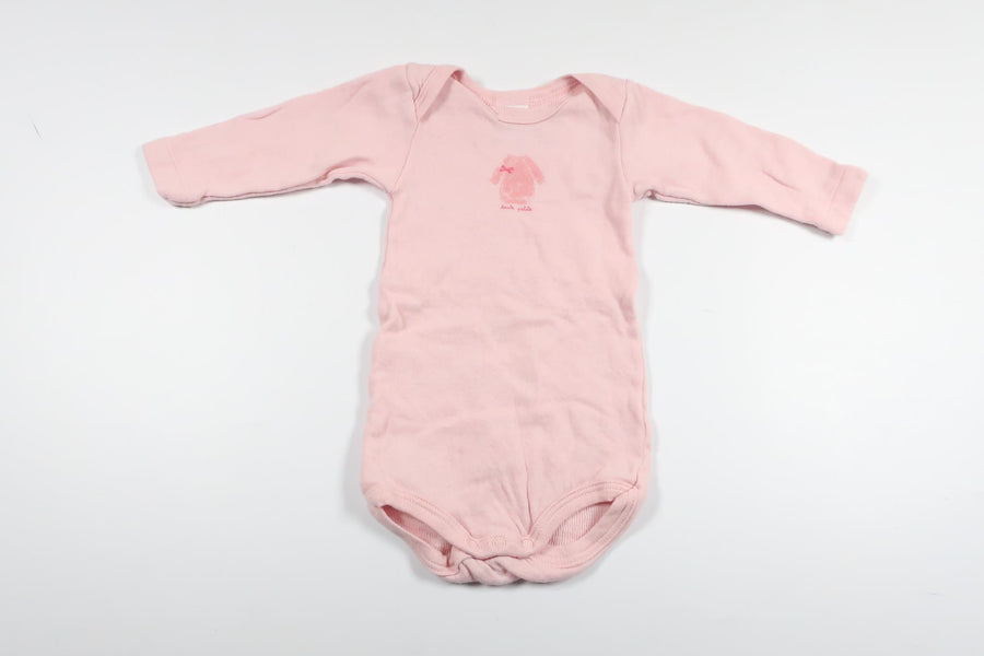 Bodysuit fra Petit Bateau - Størrelse 56/62 - Lyserød