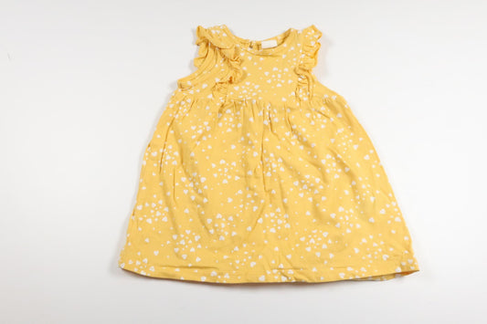 Kjole fra H&M - Størrelse 68 - Gul