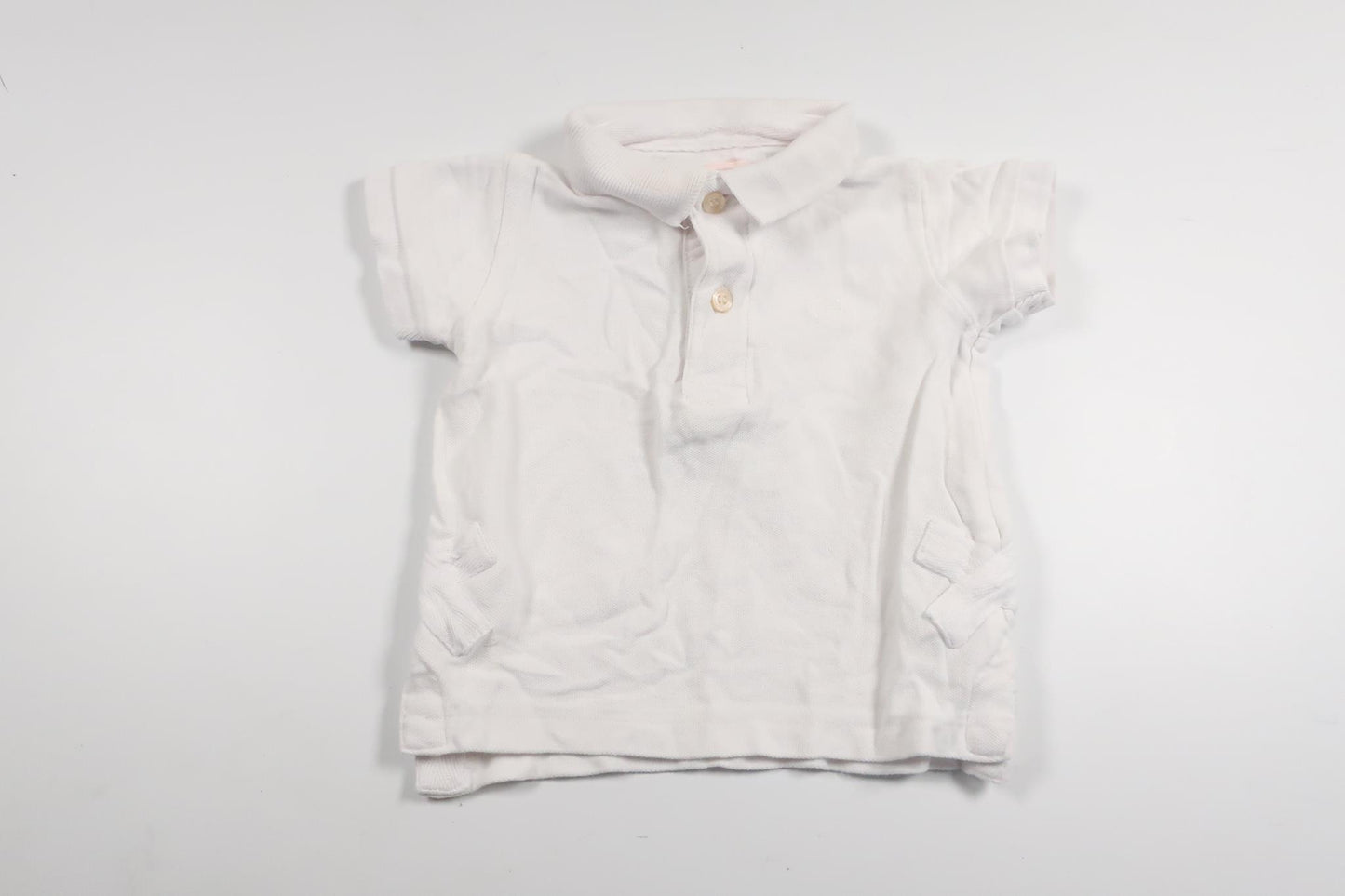 Poloshirt fra Gocco - Størrelse 62/68 - Hvid