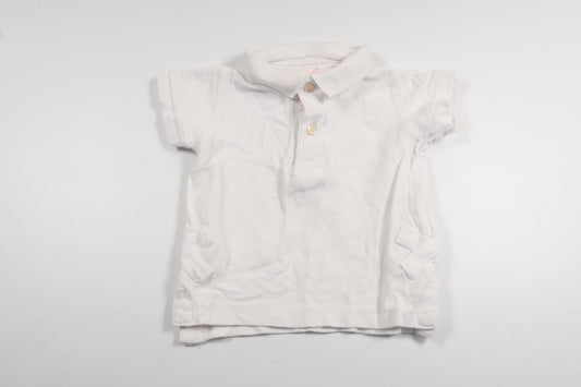 Poloshirt fra Gocco - Størrelse 62/68 - Hvid