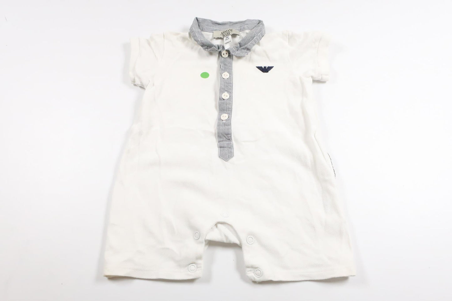 Heldragt fra Armani Baby - Størrelse 56 - Hvid