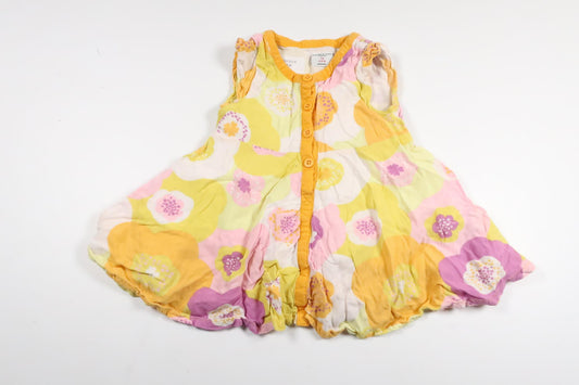 Kjole fra Polarn o. Pyret - Størrelse 74 - Gul