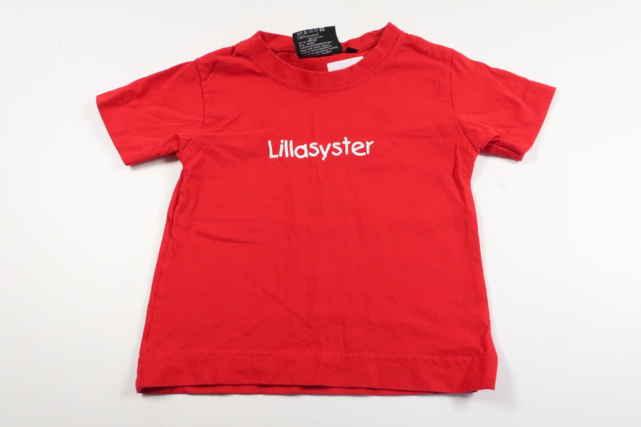 T-shirt fra Ukendt - Størrelse 80/86 - Rød