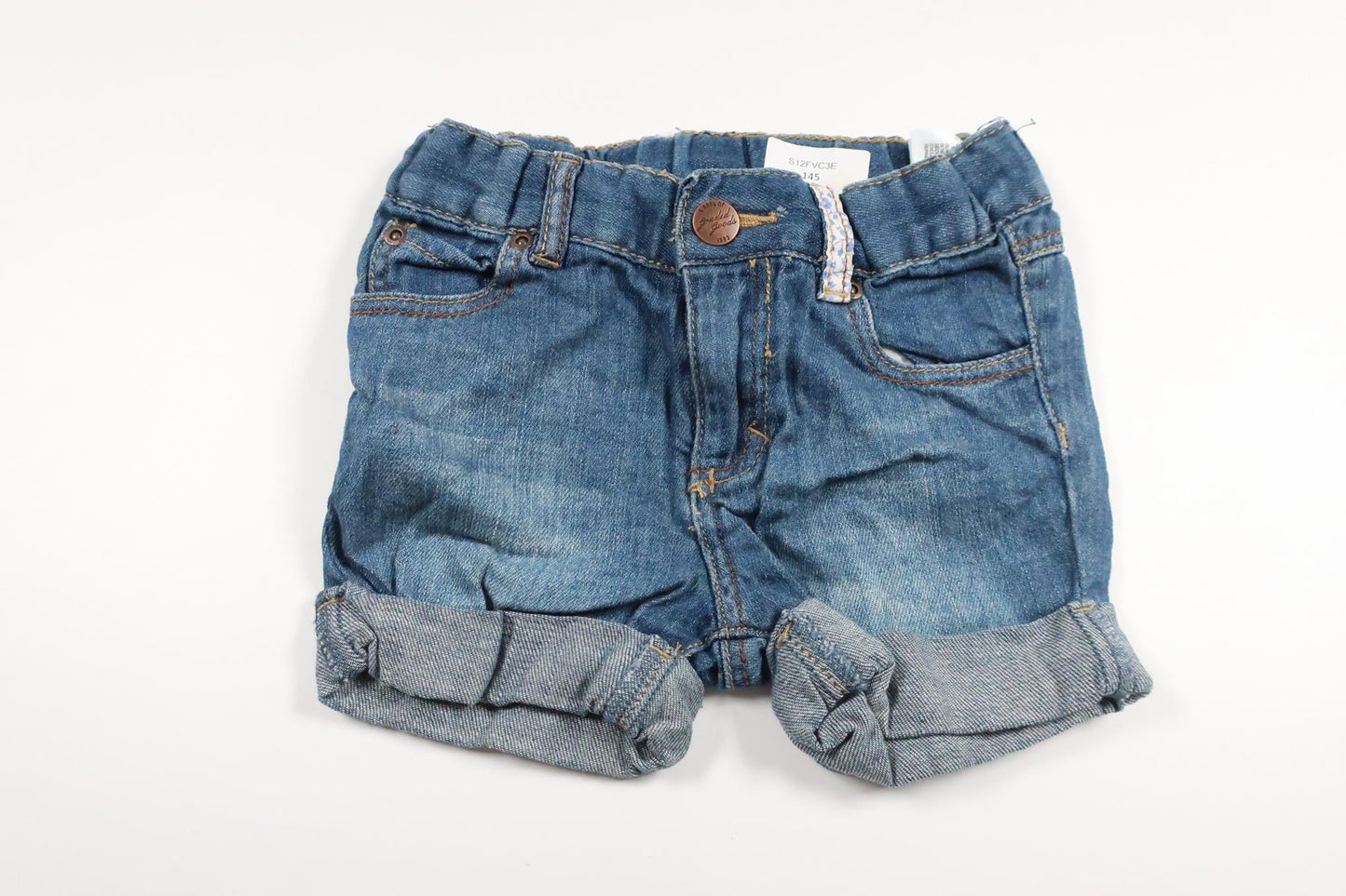 Denimshorts fra H&M - Størrelse 68 - Denim