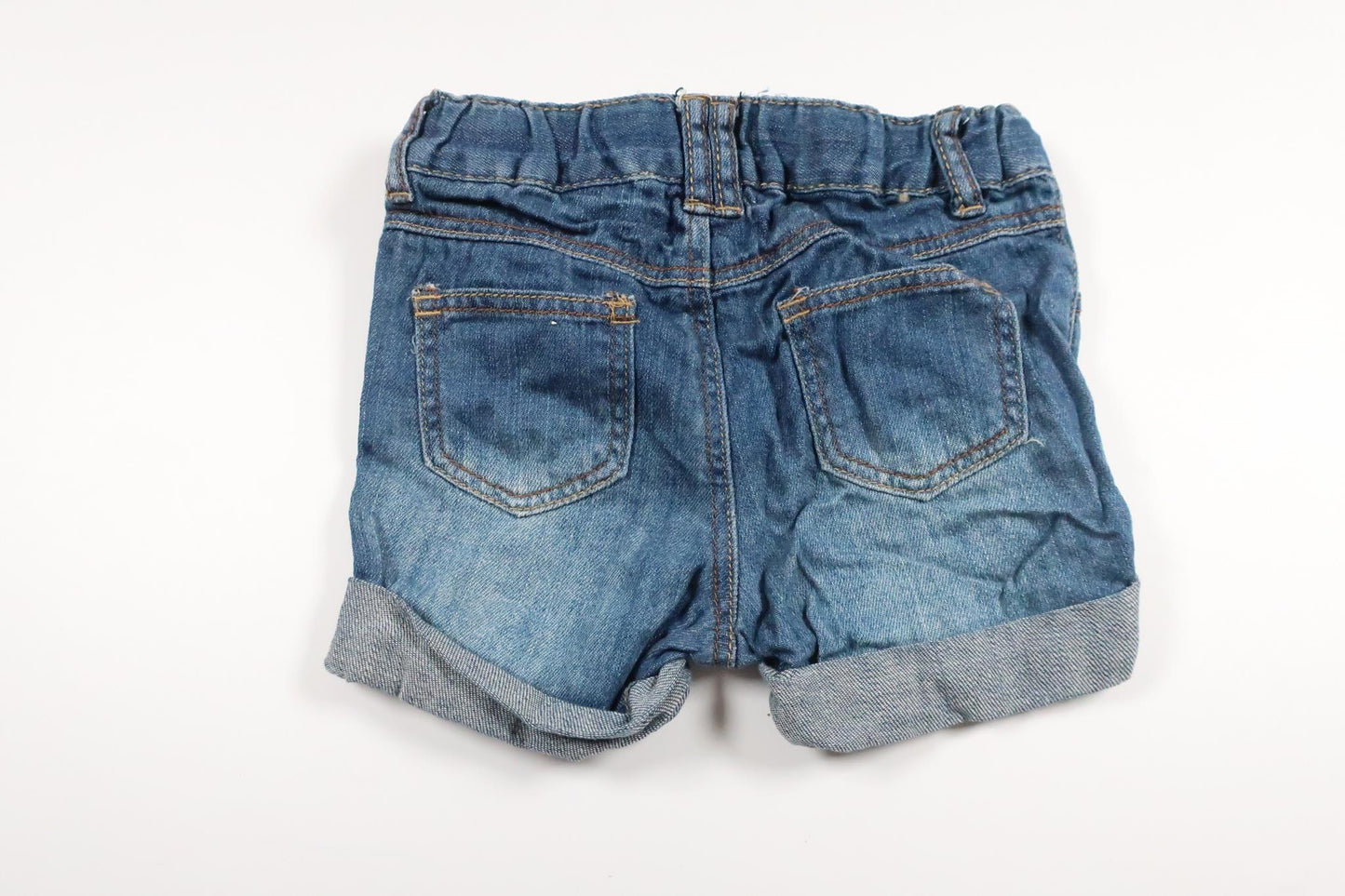 Denimshorts fra H&M - Størrelse 68 - Denim