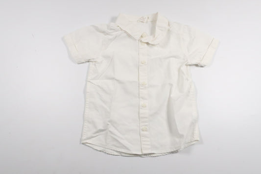 Skjorte fra H&M - Størrelse 86 - Hvid