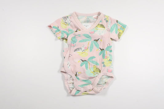Wrap-body fra H&M - Størrelse 56 - Lyserød