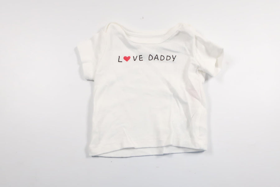 T-shirt fra H&M - Størrelse 44 - Hvid