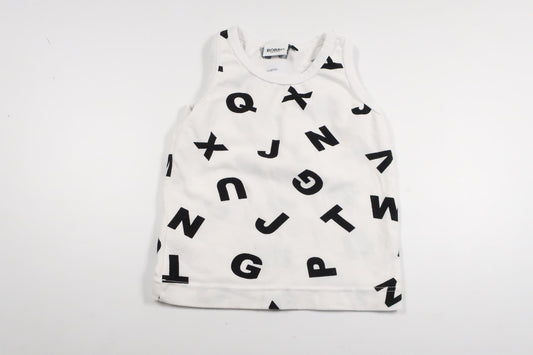 Tanktop fra Bobbo Sverige - Størrelse 74/80 - Hvid
