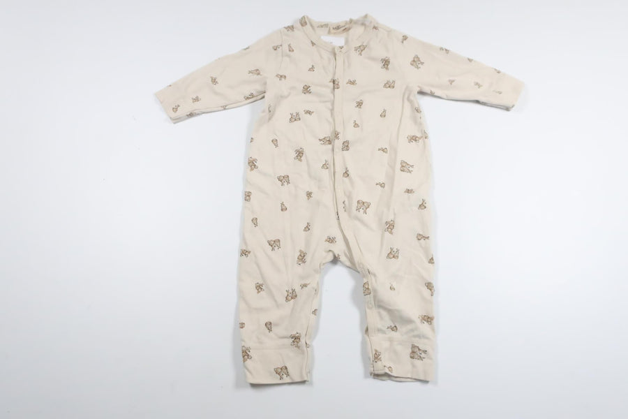 Pyjamas fra MarMar Copenhagen - Størrelse 62/68 - Beige