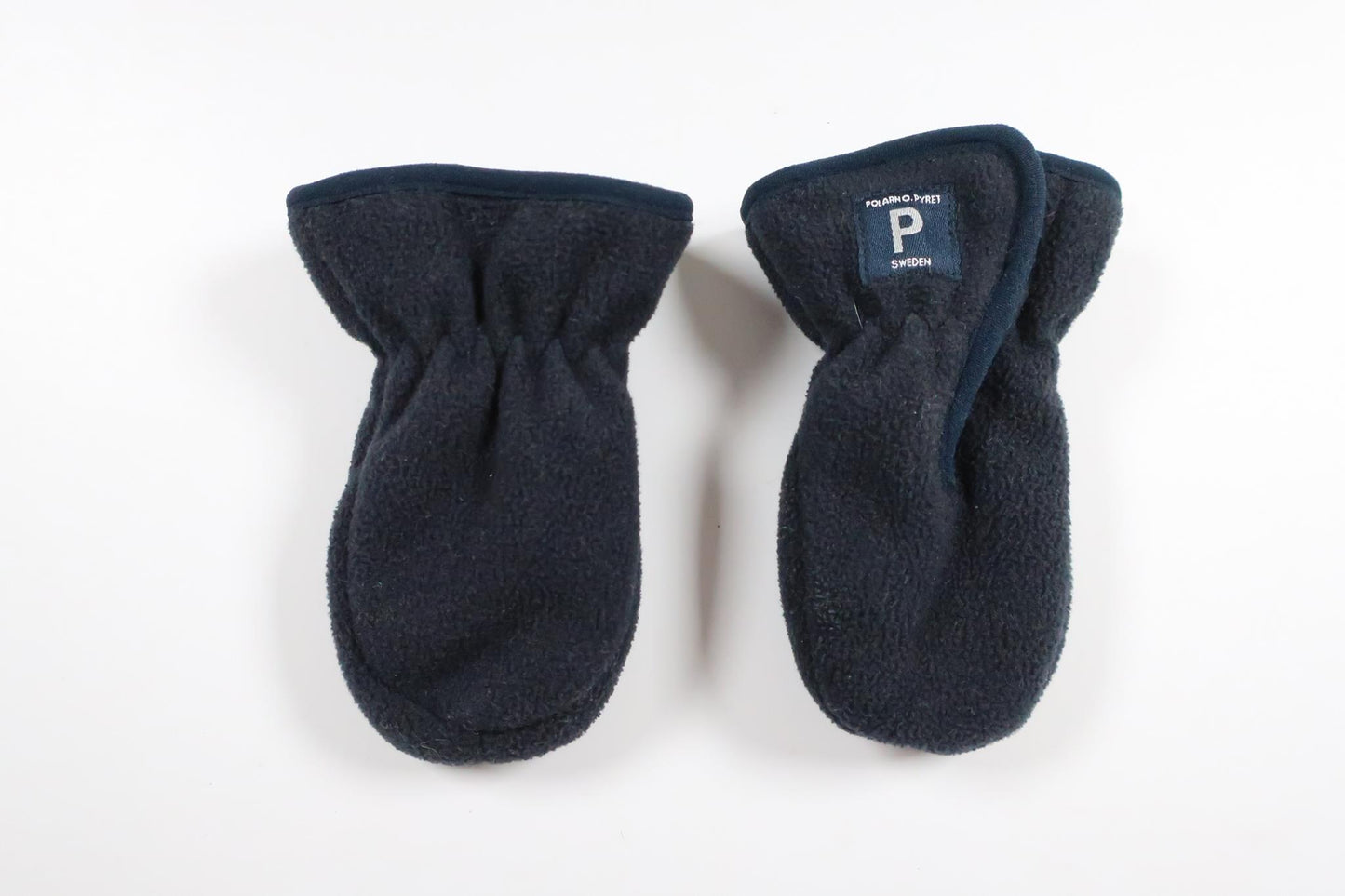 Fleecevanter fra Polarn o. Pyret - Str. 62/68 - Marineblå