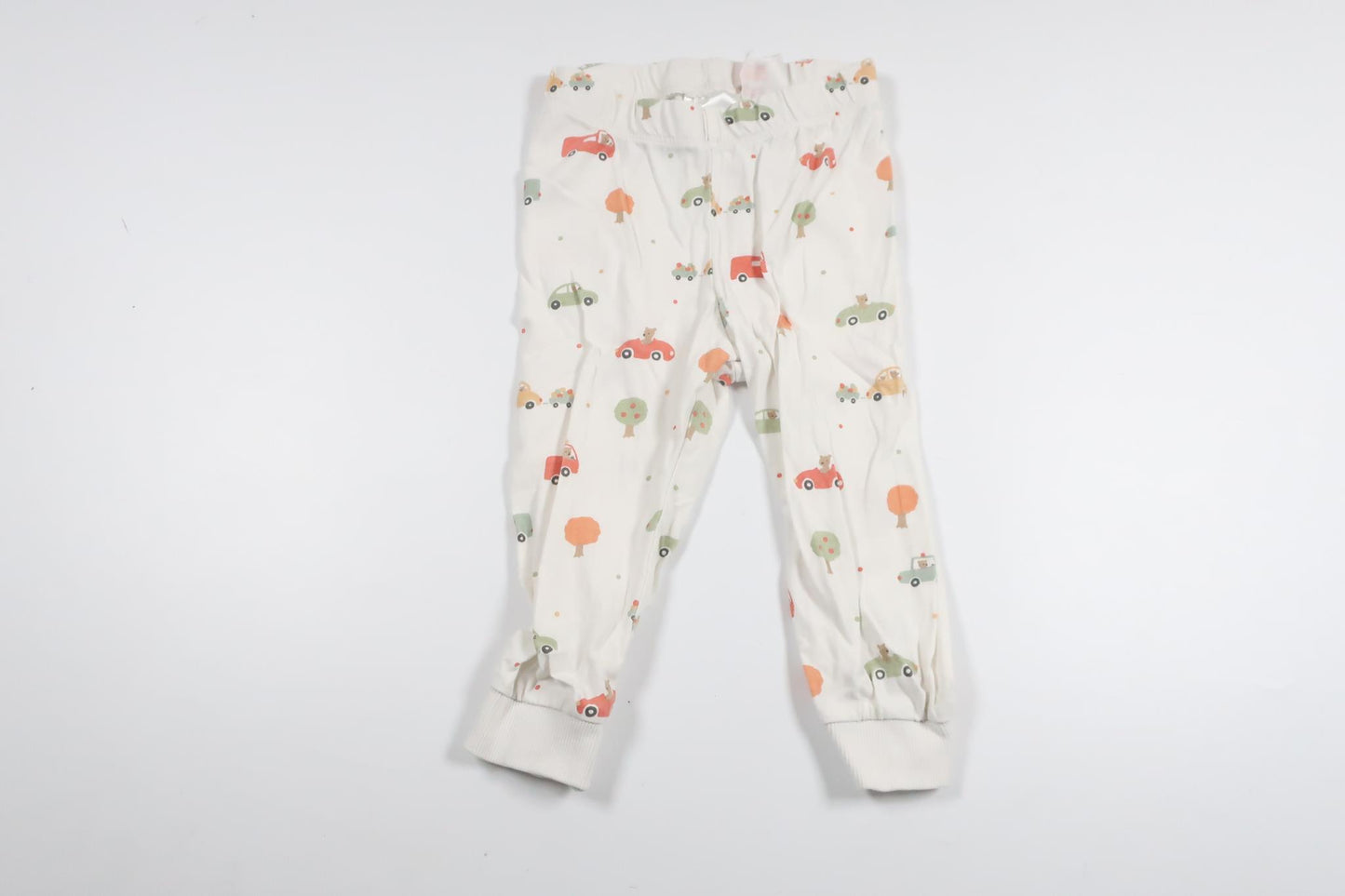 Pyjamas fra H&M - Størrelse 68/74 - Hvid