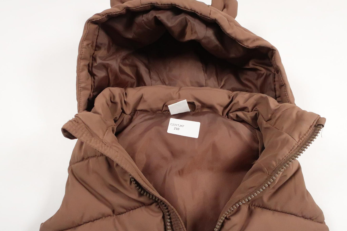 Vatteret vest fra H&M - Størrelse 74 - Brun