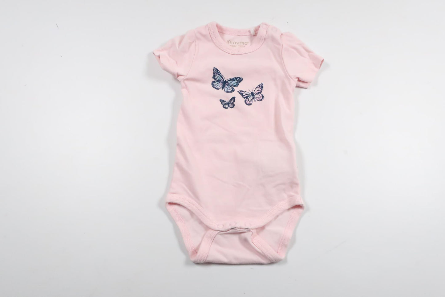 Bodysuit fra Minymo - Størrelse 56 - Lyserød