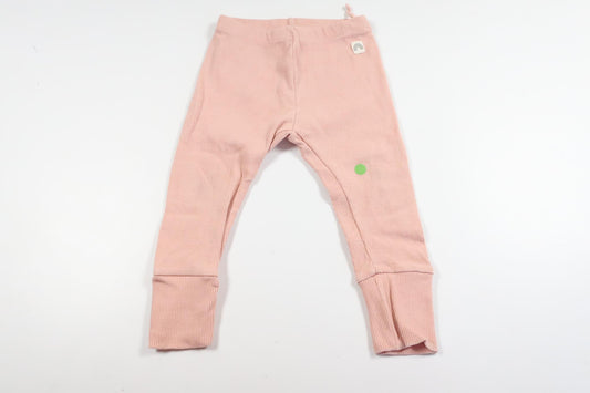 Ribbede bukser fra Lindex - Størrelse 74 - Pink