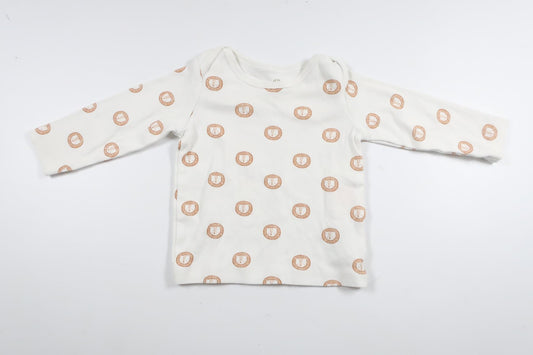 Sweater fra H&M - Størrelse 62 - Hvid