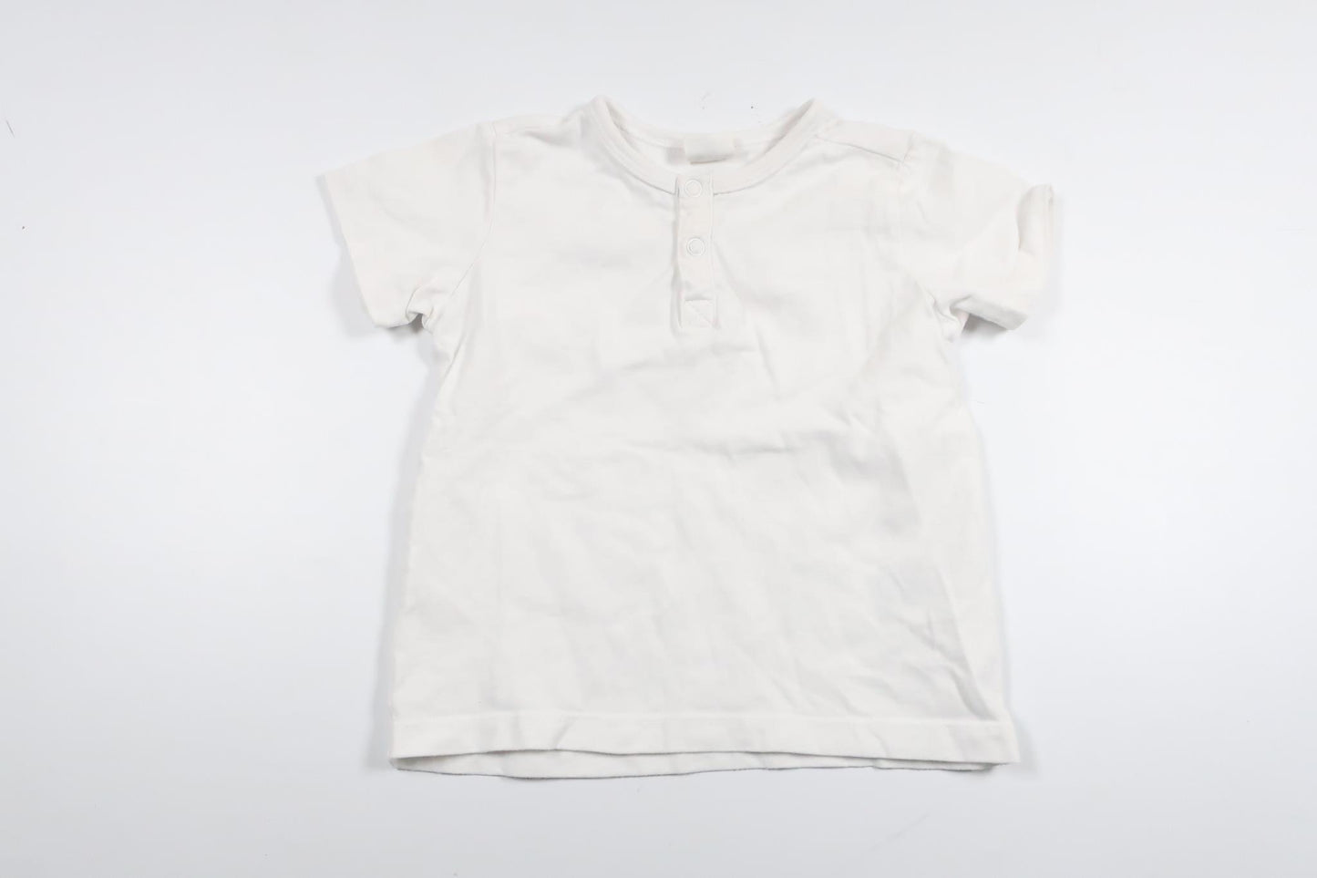 T-shirt fra H&M - Størrelse 68 - Hvid