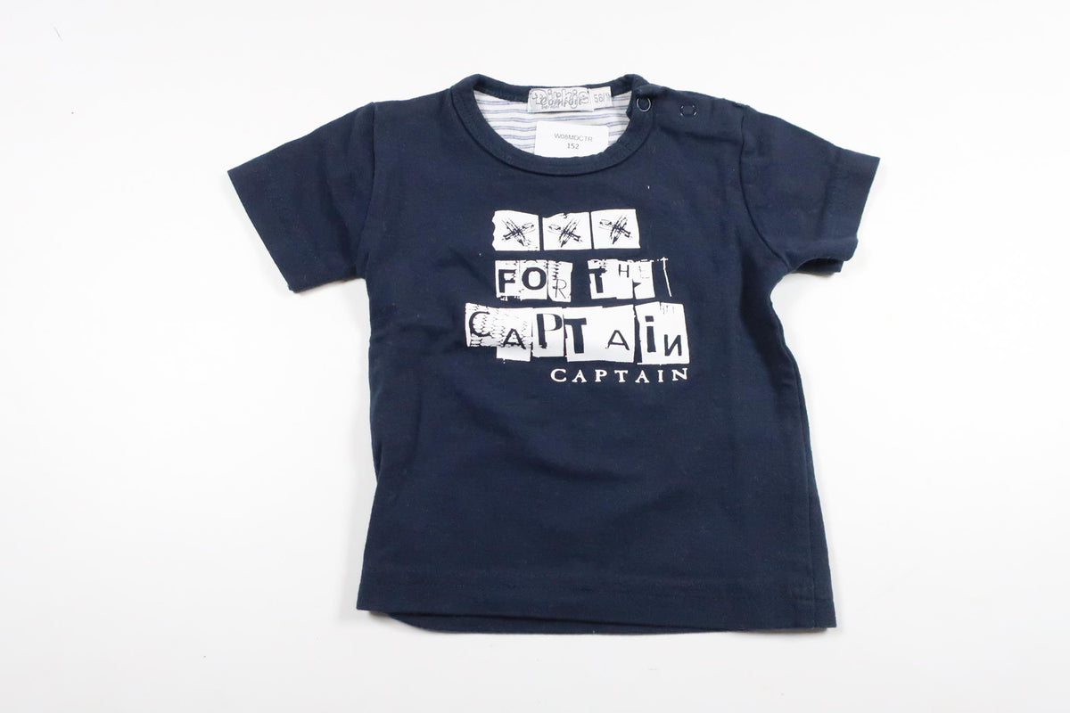 T-shirt fra Dirkje - Størrelse 56 - Marineblå