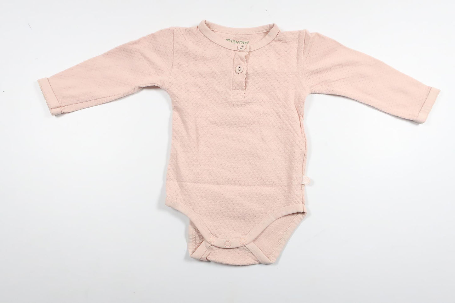 Bodysuit fra Minymo - Størrelse 62 - Lyserød