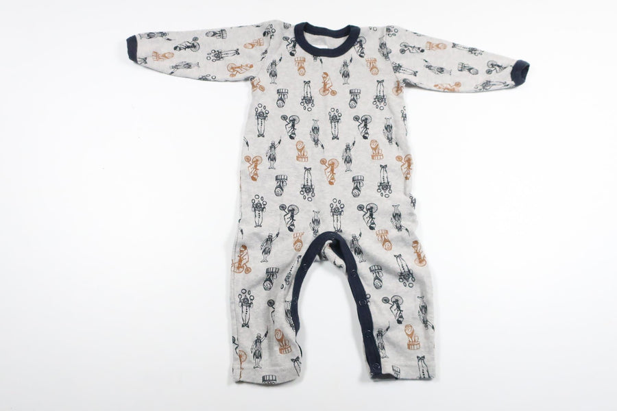 Pyjamas fra 808 - Størrelse 74 - Grå