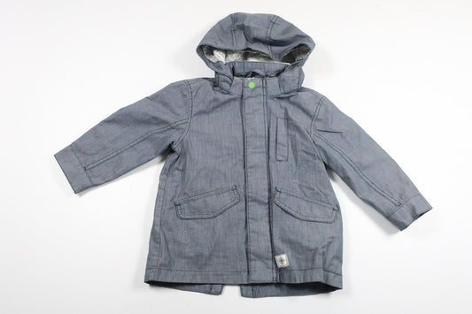 Frakke fra H&M - Størrelse 92 - Blå