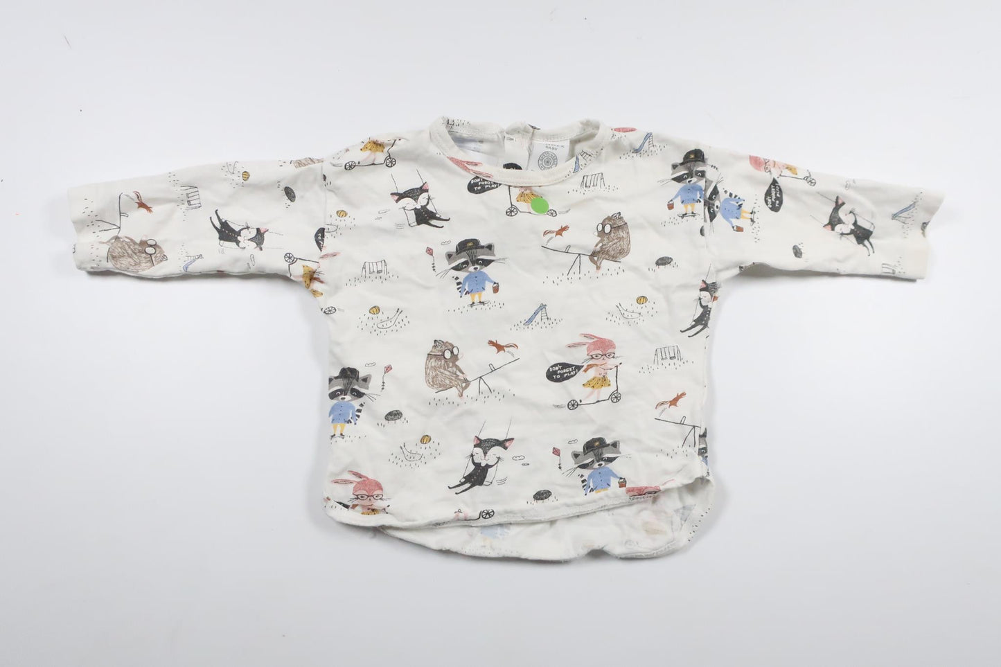 Sweater fra Lindex - Størrelse 62 - Hvid