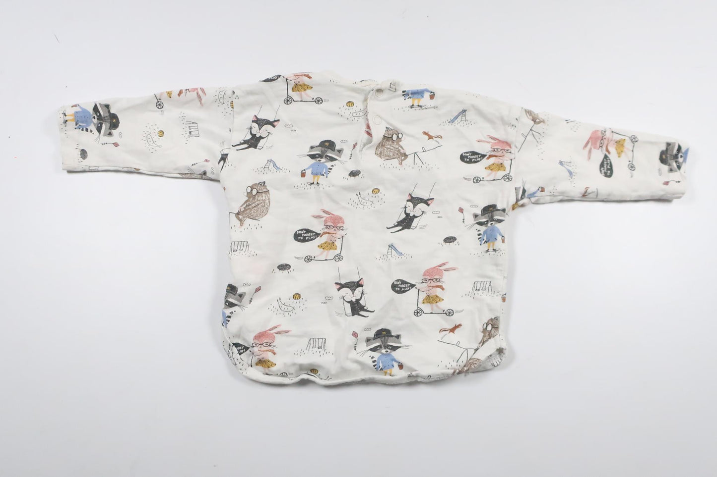 Sweater fra Lindex - Størrelse 62 - Hvid