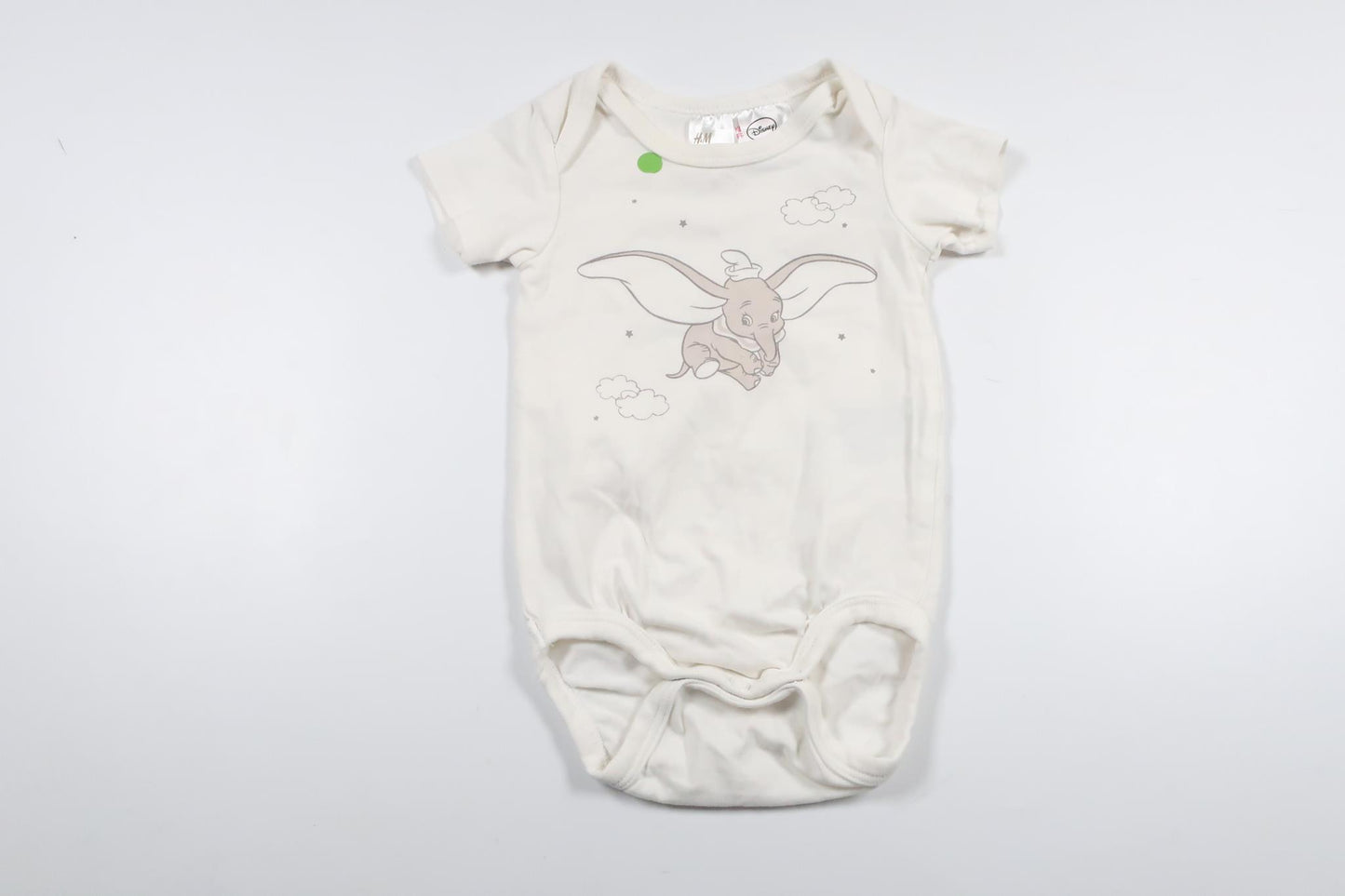 Bodysuit fra H&M - Størrelse 62 - Hvid