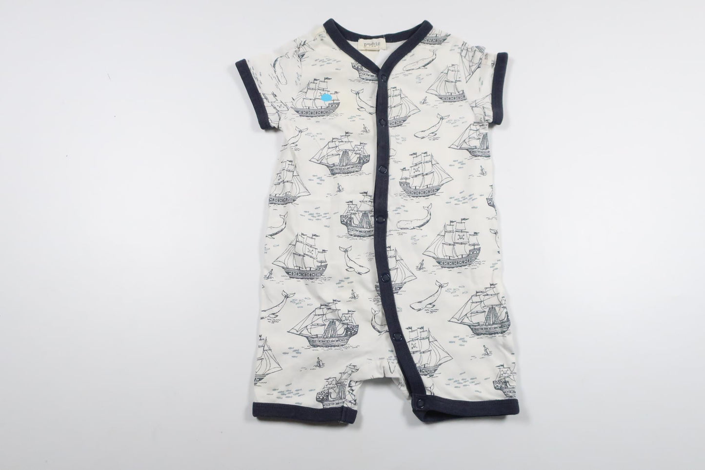 Pyjamas fra Newbie - Størrelse 68 - Hvid