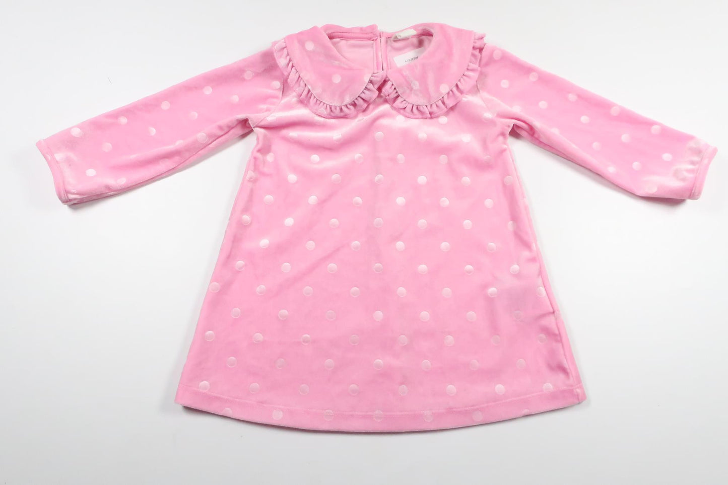 Velourkjole fra H&M - Størrelse 80 - Lyserød
