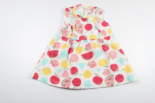 Kjole fra ICA I Love Eco - Størrelse 68 - Hvid