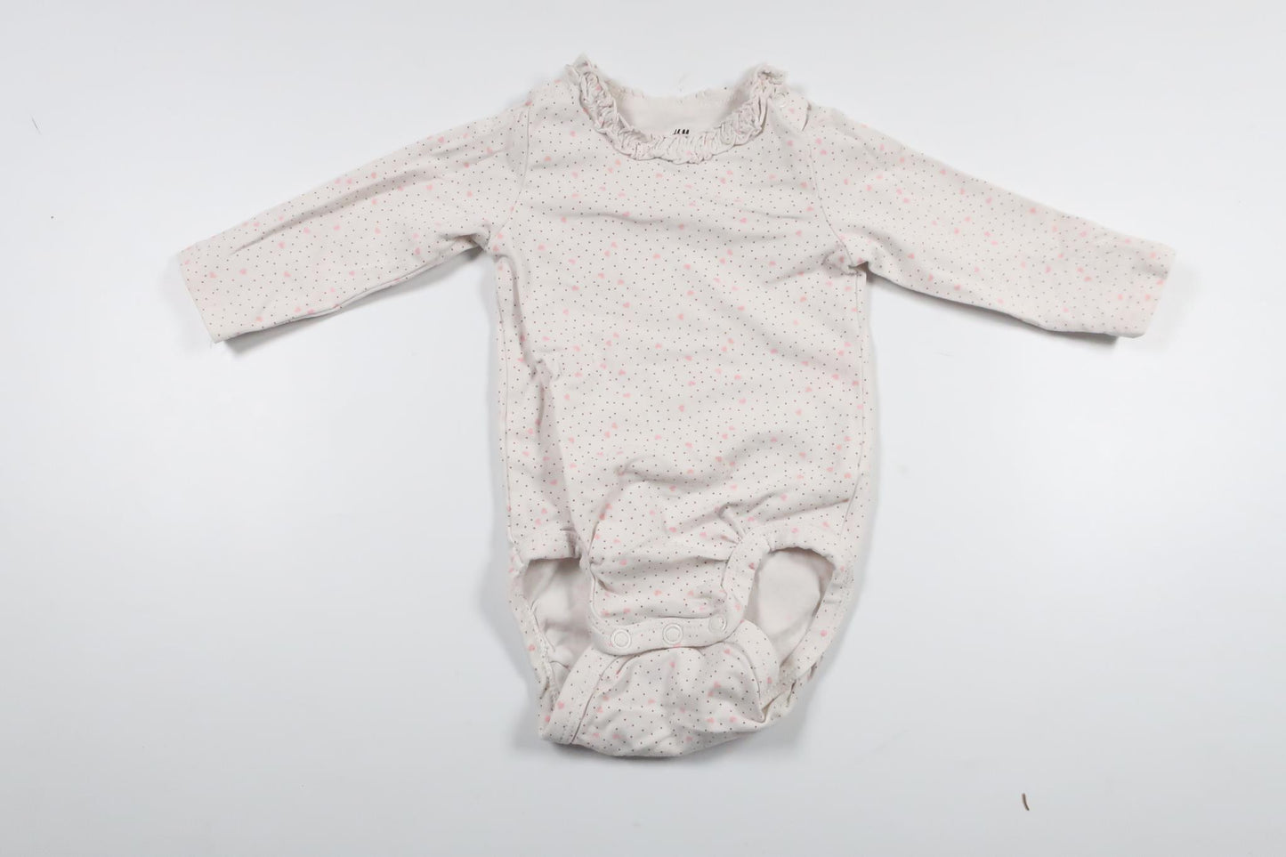 Bodysuit fra H&M - Størrelse 56 - Hvid