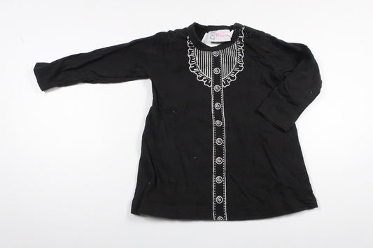Sweater fra Petter & Kajsa - Størrelse 68 - Sort