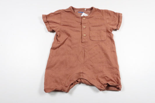 Heldragt fra Rikiki - Størrelse 62 - Brun