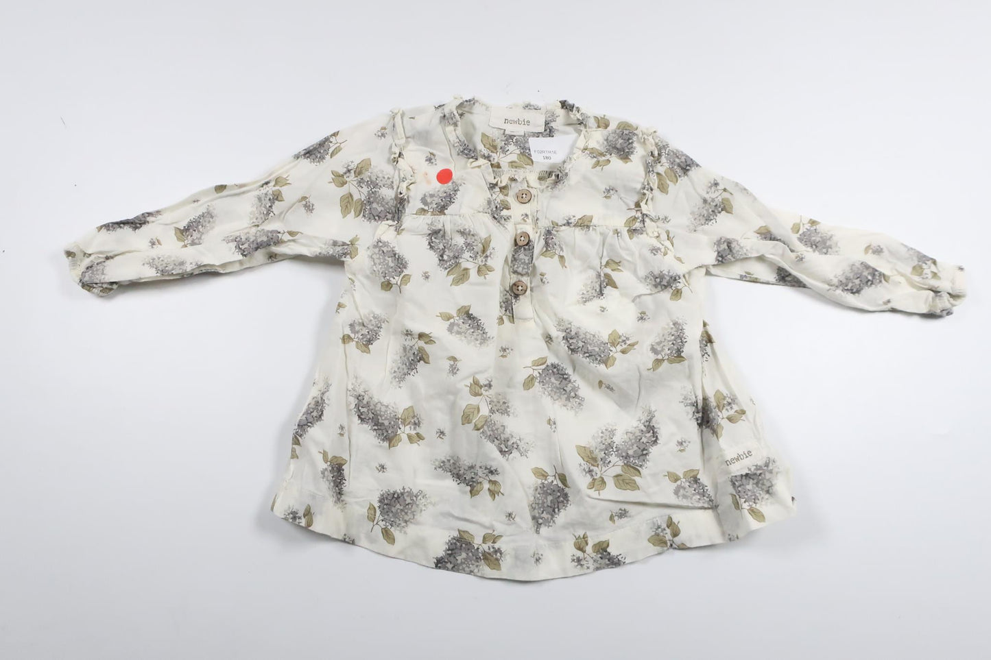 Tunika fra Newbie - Størrelse 74 - Off-white