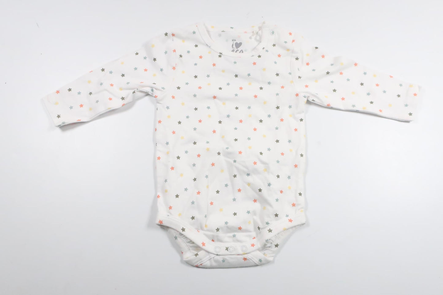 Bodysuit fra ICA I Love Eco - Størrelse 62 - Hvid