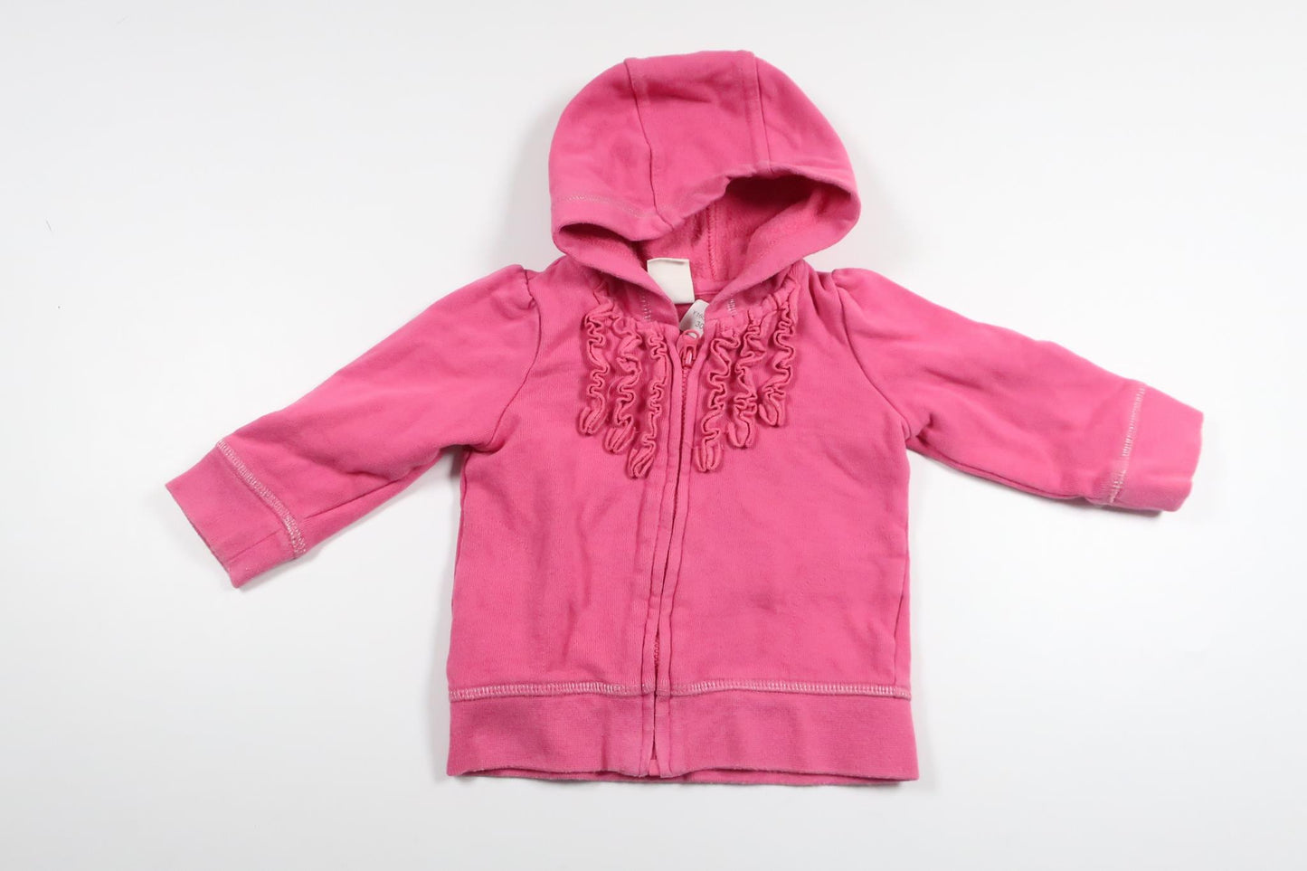 Hættejakke fra H&M - Størrelse 62 - Lyserød