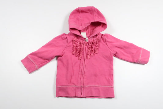 Hættejakke fra H&M - Størrelse 62 - Lyserød