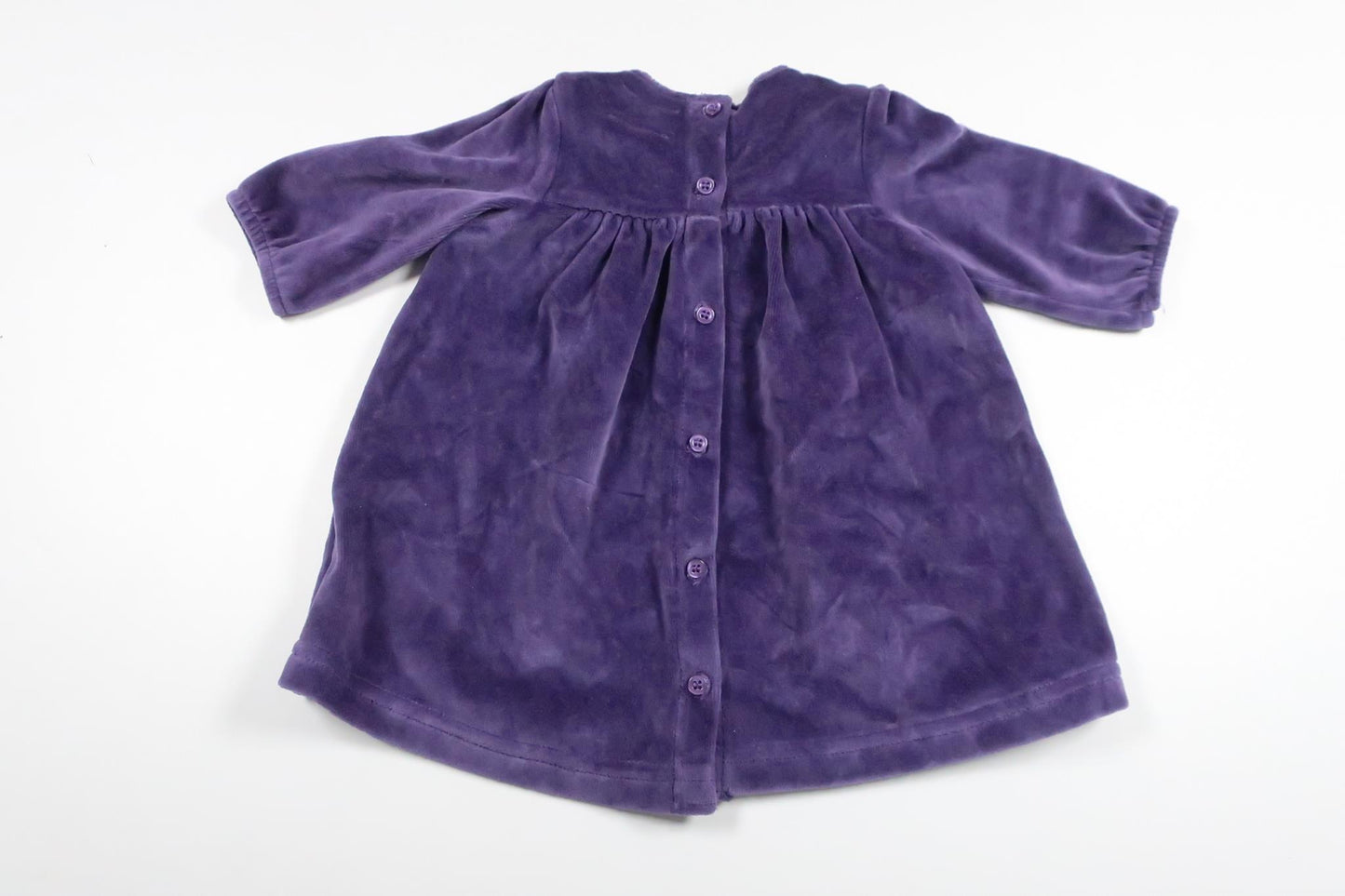 Velourkjole fra Mini - Størrelse 62 - Lilla