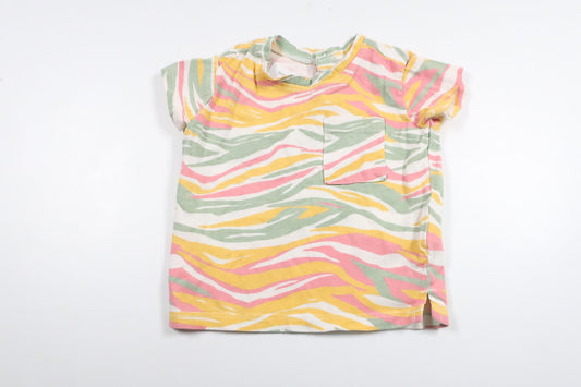T-shirt fra Minimarket - Størrelse 62/68 - Multifarvet